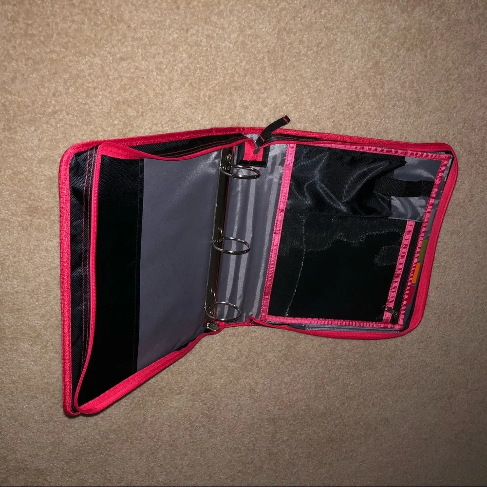 Five Star Red and Black Binder